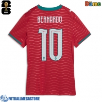 Fotballdrakt Dame Portugal Bernardo Silva #10 Hjemmedrakt VM 2026 Kortermet